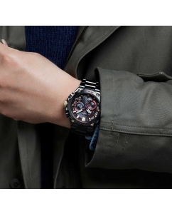 Купить Японские титановые наручные часы Casio G-SHOCK MRG-B2000B-1A4 с хронографом  в E-mobi