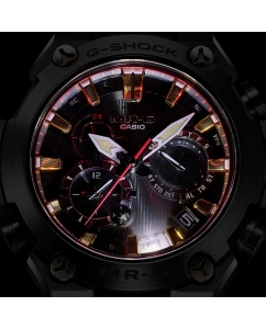 Купить Японские титановые наручные часы Casio G-SHOCK MRG-B2000B-1A4 с хронографом  в E-mobi