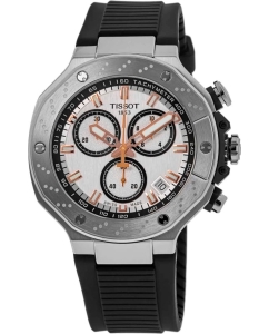 Купить Швейцарские наручные часы Tissot T141.417.17.011.00 с хронографом в E-mobi