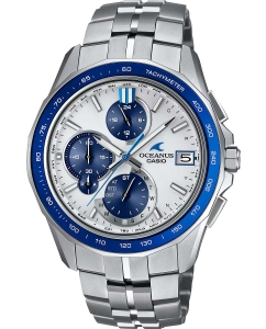 Купить Японские титановые наручные часы Casio Oceanus OCW-S7000D-7A с хронографом в E-mobi