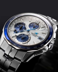 Купить Японские титановые наручные часы Casio Oceanus OCW-S7000D-7A с хронографом  в E-mobi