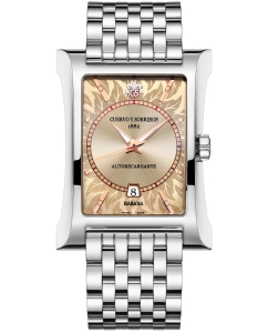 Купить Швейцарские механические наручные часы Cuervo y Sobrinos 2451B.1CC в E-mobi