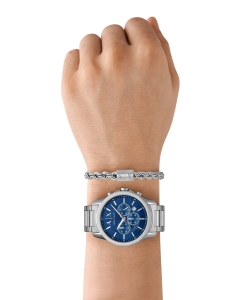 Купить Наручные часы Armani Exchange AX7176SET с хронографом  в E-mobi