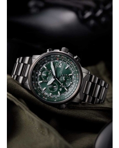 Купить Японские наручные часы Citizen AT8304-57W с хронографом  в E-mobi