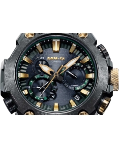 Купить Японские титановые наручные часы Casio G-SHOCK MRG-B2000RG-3A с хронографом  в E-mobi