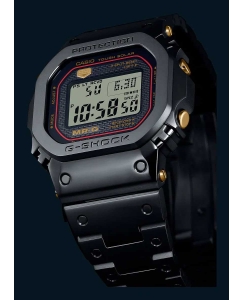 Купить Японские титановые наручные часы Casio G-SHOCK MRG-B5000B-1 с хронографом  в E-mobi