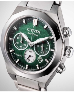 Купить Японские титановые наручные часы Citizen CA4691-59X с хронографом  в E-mobi