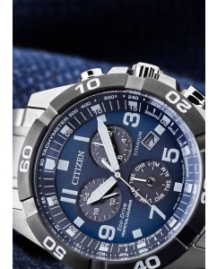 Купить Японские титановые наручные часы Citizen BL5558-58L с хронографом  в E-mobi