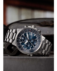 Купить Японские наручные часы Citizen AT8300-58L с хронографом  в E-mobi