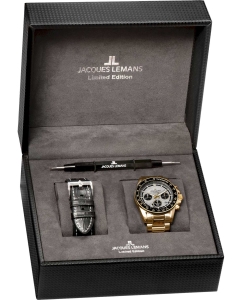 Купить Наручные часы Jacques Lemans 50-10F с хронографом  в E-mobi