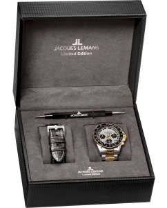 Купить Наручные часы Jacques Lemans 50-10E с хронографом  в E-mobi
