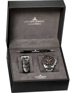 Купить Наручные часы Jacques Lemans 50-10D с хронографом  в E-mobi