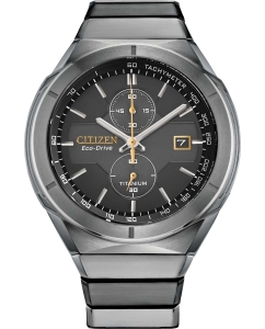 Купить Японские титановые наручные часы Citizen CA7058-55E с хронографом в E-mobi