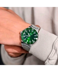 Купить Швейцарские механические наручные часы Oris 01-733-7730-4157-07-8-24-05PEB  в E-mobi