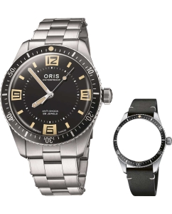 Купить Швейцарские механические наручные часы Oris 01-733-7772-4034-SET в E-mobi