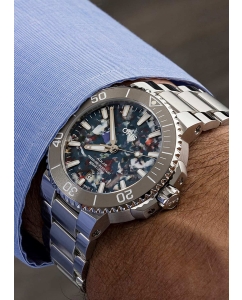 Купить Швейцарские механические наручные часы Oris 01-733-7766-4150-SET  в E-mobi