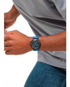 Купить Швейцарские наручные часы Swatch YVB100 с хронографом  в E-mobi
