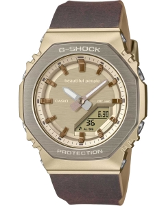 Купить Японские наручные часы Casio G-SHOCK GM-S2110BP-5A с хронографом в E-mobi