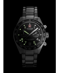 Купить Швейцарские наручные часы Swiss Military Hanowa SMWGI0007701 с хронографом  в E-mobi