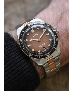 Купить Швейцарские механические наручные часы Oris 01-733-7707-4356-07-8-20-17  в E-mobi