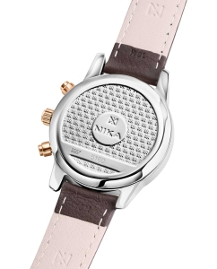 Купить Российские серебряные наручные часы NIKA 1326.0.19.65A с хронографом  в E-mobi