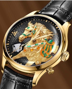 Купить Механические титановые наручные часы Lucky Harvey ZLS502-3  в E-mobi
