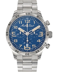 Купить Швейцарские титановые наручные часы Mathey-Tissot H1821CHT2 с хронографом в E-mobi