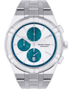 Купить Швейцарские наручные часы Maurice Lacroix AI1118-SS002-130-1 с хронографом в E-mobi