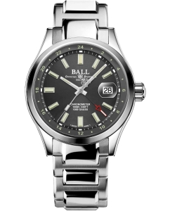 Купить Швейцарские механические наручные часы BALL GM9100C-S2C-GY в E-mobi