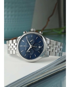 Купить Швейцарские наручные часы Maurice Lacroix 751038-SS002-430-1 с хронографом  в E-mobi