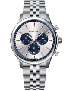 Купить Швейцарские наручные часы Maurice Lacroix 751038-SS002-131-1 с хронографом в E-mobi