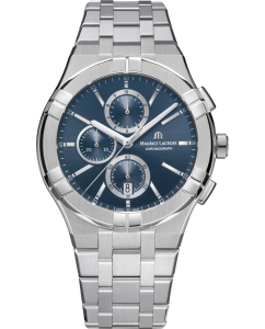 Купить Швейцарские наручные часы Maurice Lacroix AI1118-SS002-430-1 с хронографом в E-mobi