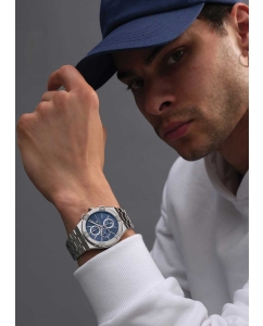 Купить Швейцарские наручные часы Maurice Lacroix AI1118-SS002-430-1 с хронографом  в E-mobi