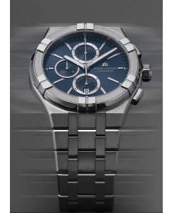 Купить Швейцарские наручные часы Maurice Lacroix AI1118-SS002-430-1 с хронографом  в E-mobi