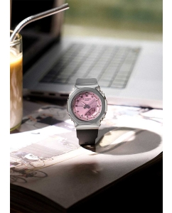 Купить Японские наручные часы Casio G-SHOCK GM-S2110SR-1A с хронографом  в E-mobi