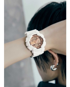 Купить Японские наручные часы Casio G-SHOCK GMA-S140PG-7A с хронографом  в E-mobi