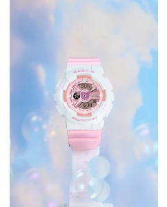 Купить Японские наручные часы Casio Baby-G BA-110PD-4A с хронографом  в E-mobi