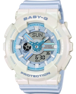Купить Японские наручные часы Casio Baby-G BA-110PD-2A с хронографом в E-mobi
