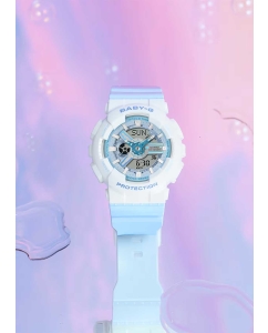 Купить Японские наручные часы Casio Baby-G BA-110PD-2A с хронографом  в E-mobi
