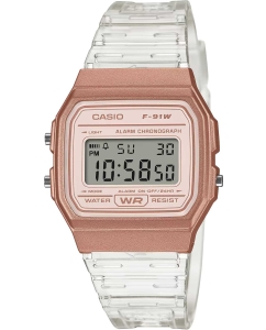 Купить Японские наручные часы Casio Collection F-91WS-7A3 с хронографом в E-mobi