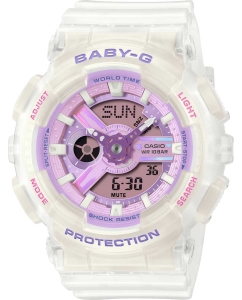 Купить Японские наручные часы Casio Baby-G BA-110PS-7A с хронографом в E-mobi