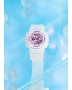 Купить Японские наручные часы Casio Baby-G BA-110PS-7A с хронографом  в E-mobi