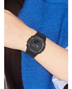 Купить Японские наручные часы Casio G-SHOCK GMA-P2100BA-1A с хронографом  в E-mobi