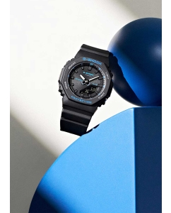 Купить Японские наручные часы Casio G-SHOCK GMA-P2100BA-1A с хронографом  в E-mobi