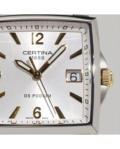 Купить Швейцарские наручные часы Certina C001.310.26.037.00  в E-mobi
