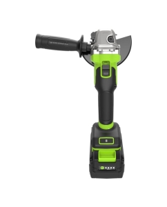 Купить Угловая шлифовальная машина аккумулятор GreenWorks AG590, 24V, б/щет, 125 мм, 8500 об/мин,1х8Ач,ЗУ,  Anti-Kickback, коробка 3201007VUH  в E-mobi