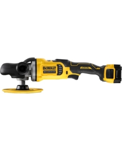 Купить Полировальная орбитальная машина Dewalt DCM849P2, 18В, 180мм, 2 Акб, ЗУ, сумка DCM849P2-QW  в E-mobi