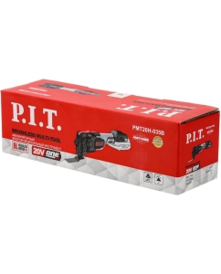 Купить Реноватор P.I.T. (МФИ) аккумуляторный бесщеточный SOLO (20В, 5000-19000кол/мин, угол 3,6, LED) PMT20H-035B  в E-mobi