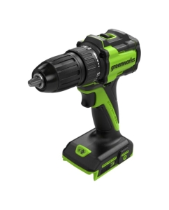 Купить Дрель-шуруповерт аккумулятоный Greenworks DD345, 24V, б/щет, 27/45 Нм,13мм,2х2Ач,ЗУ,кор () 3708307VUC в E-mobi
