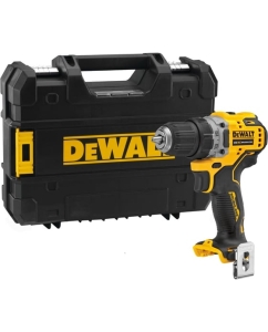 Купить Аккумуляторная дрель-шуруповерт DEWALT DCD701NT, 12 В, 1500 об/мин, без АКБ и ЗУ, в кейсе TSTAK DCD701NT-XJ в E-mobi